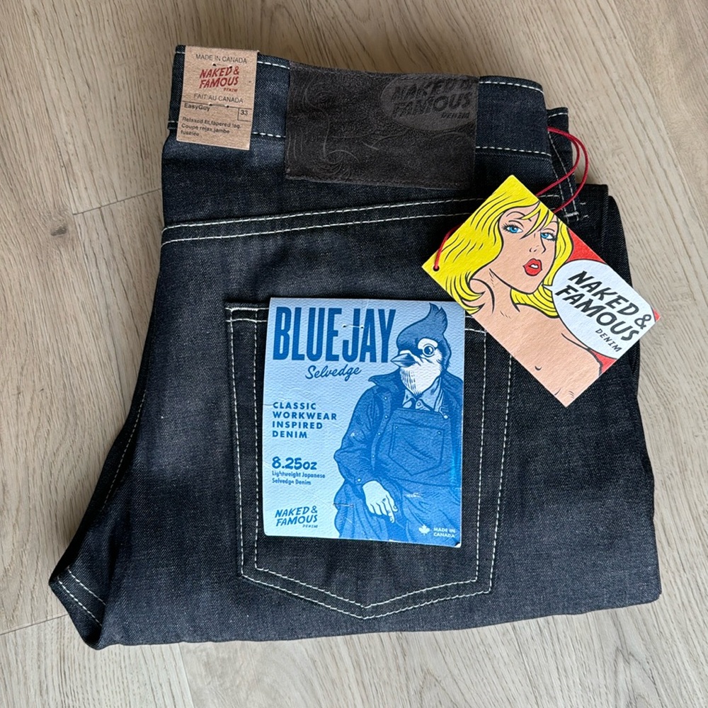Naked and Famous Denim Jeans